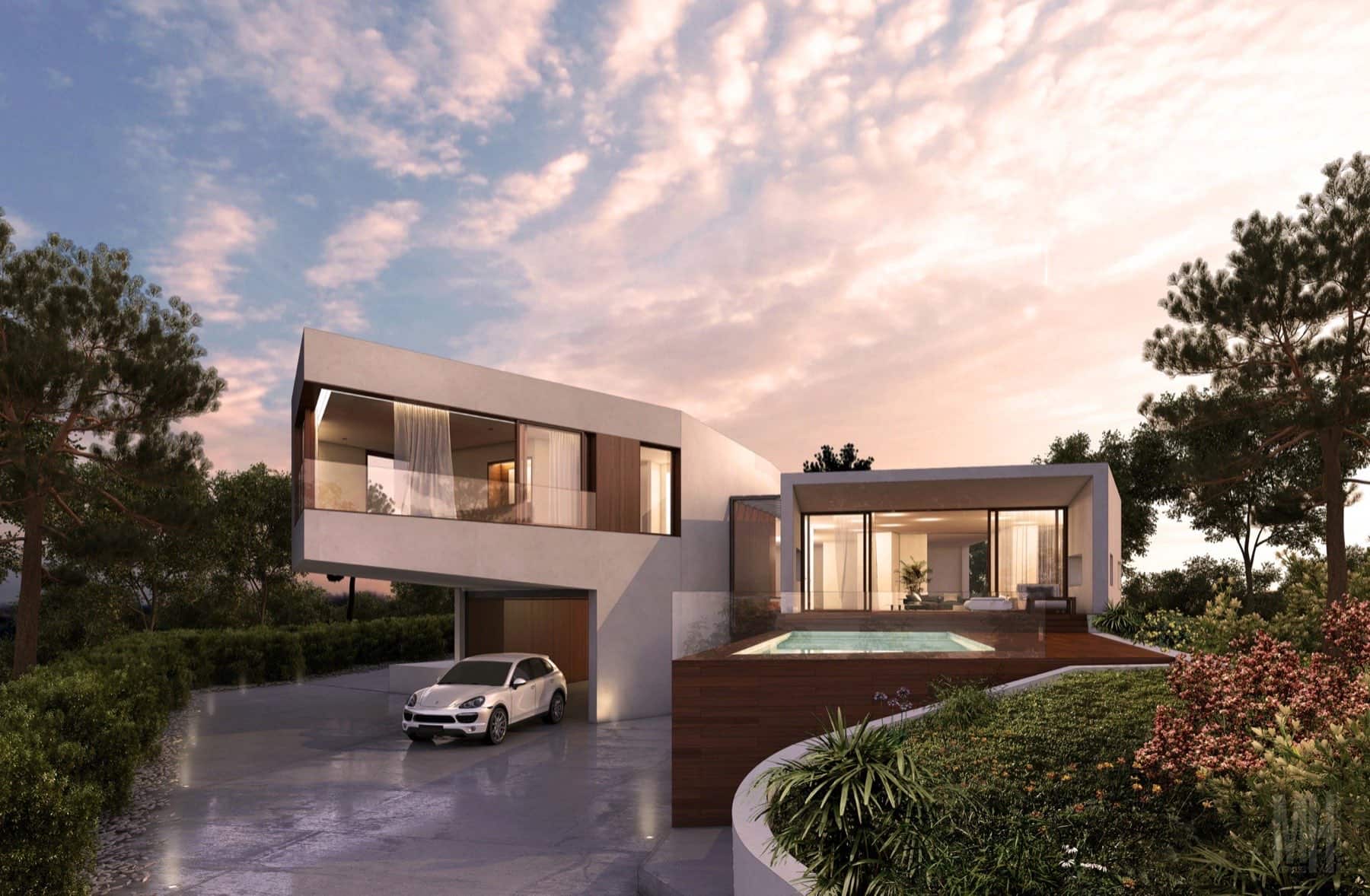 Origami House render 1