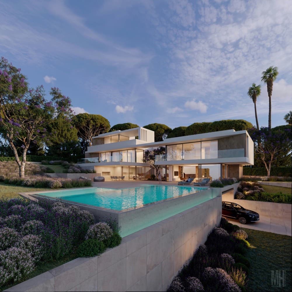 Almenara Villa perspective
